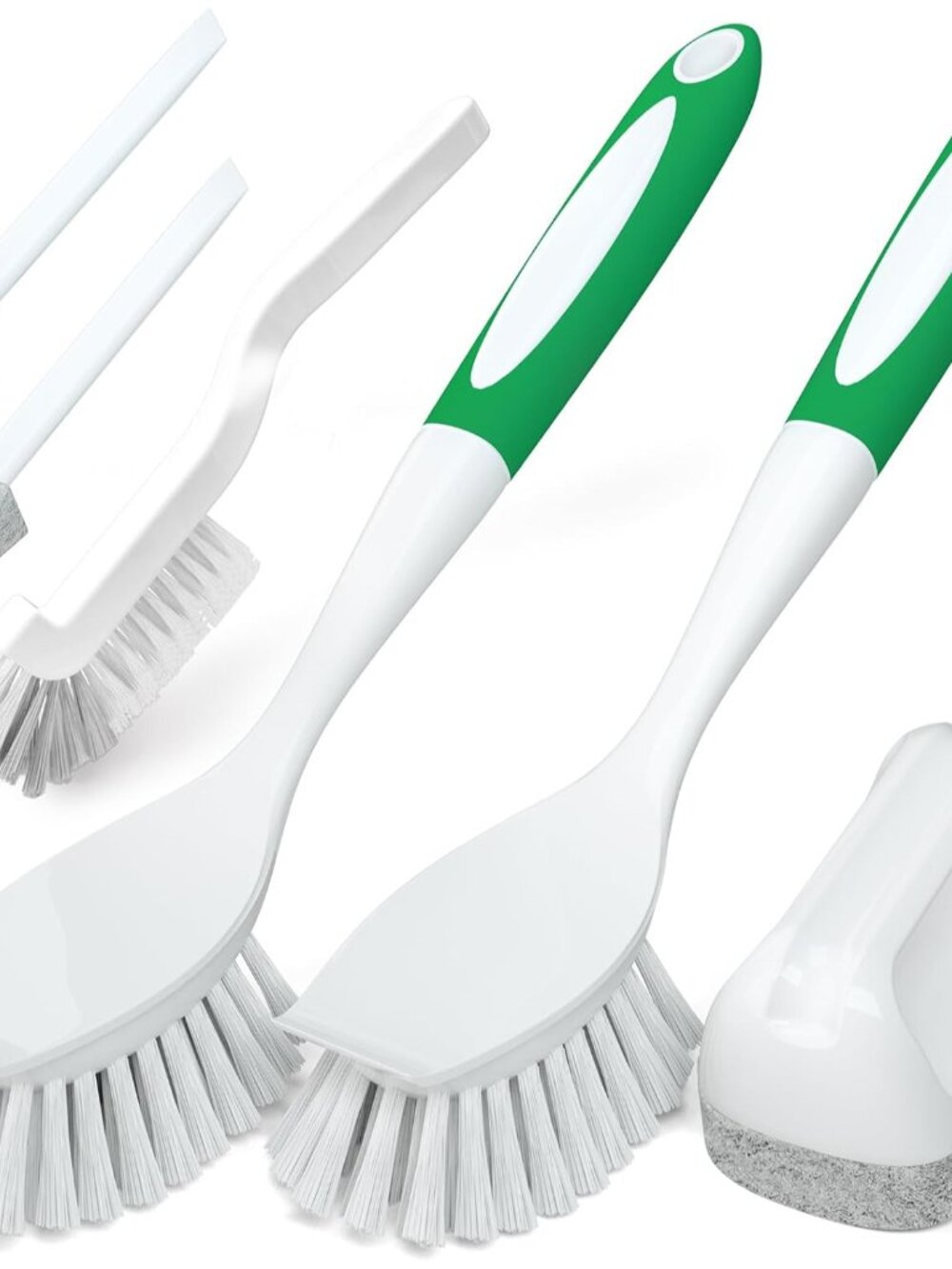 Dish Brush Cleaning Brush Set for Cleaning Groove Gap,Green